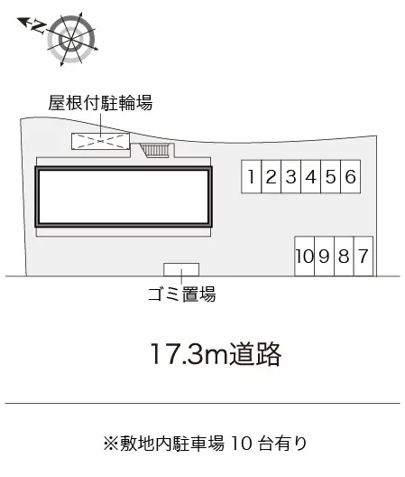 ★手数料０円★堺市中区深井中町 月極駐車場